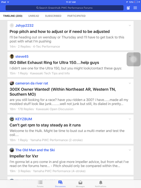 Screenshot #5 pour GreenHulkPWCPerformance Forums