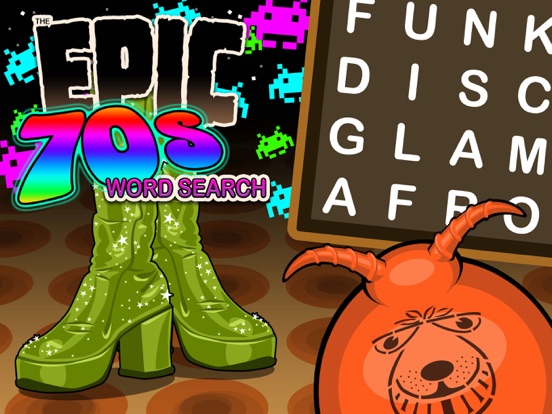 Screenshot #4 pour Epic 70s Word Search - giant seventies wordsearch