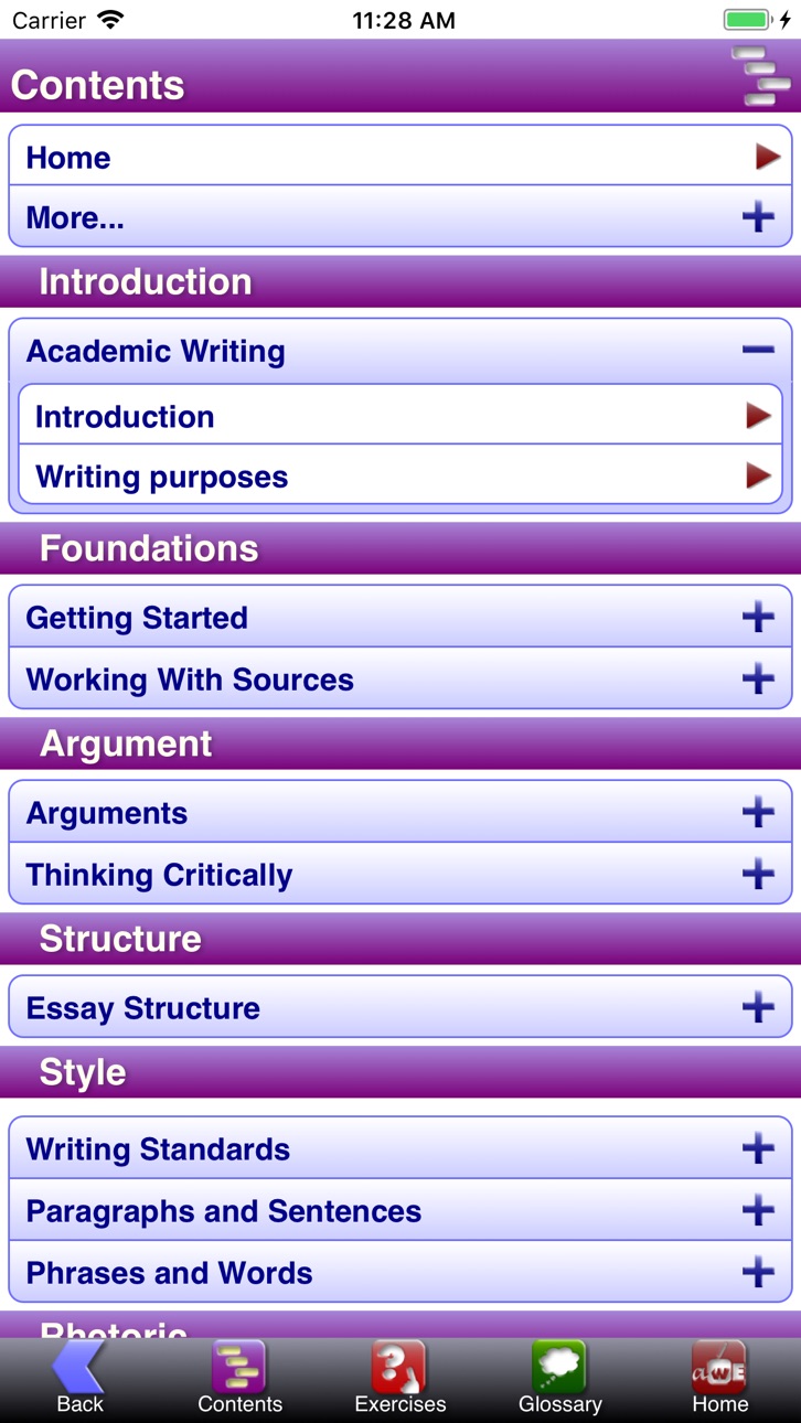 iPhone screenshot