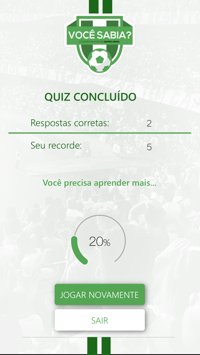 Screenshot #3 pour Você Sabia? - Futebol