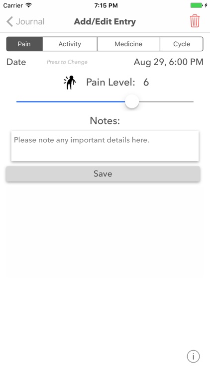myPain Journal