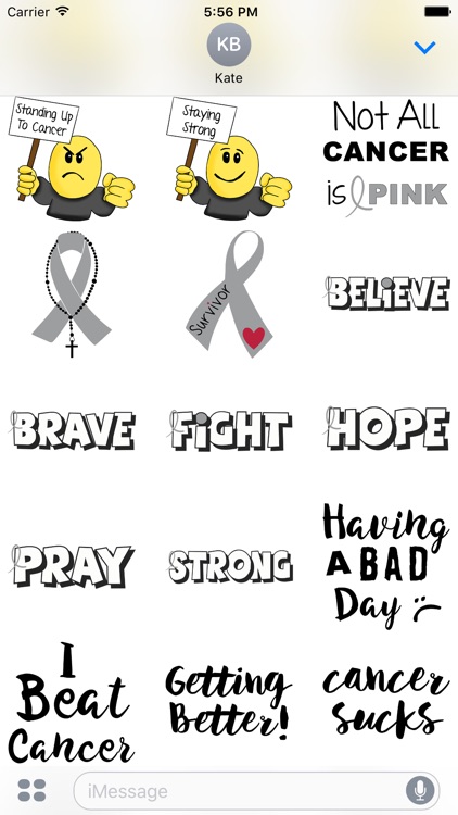 Brain Cancer Stickers