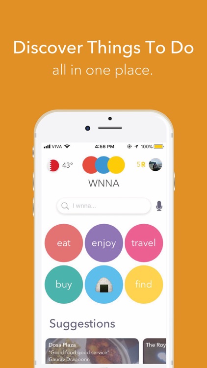 WNNA: Find, Eat, Travel, Enjoy screenshot-0