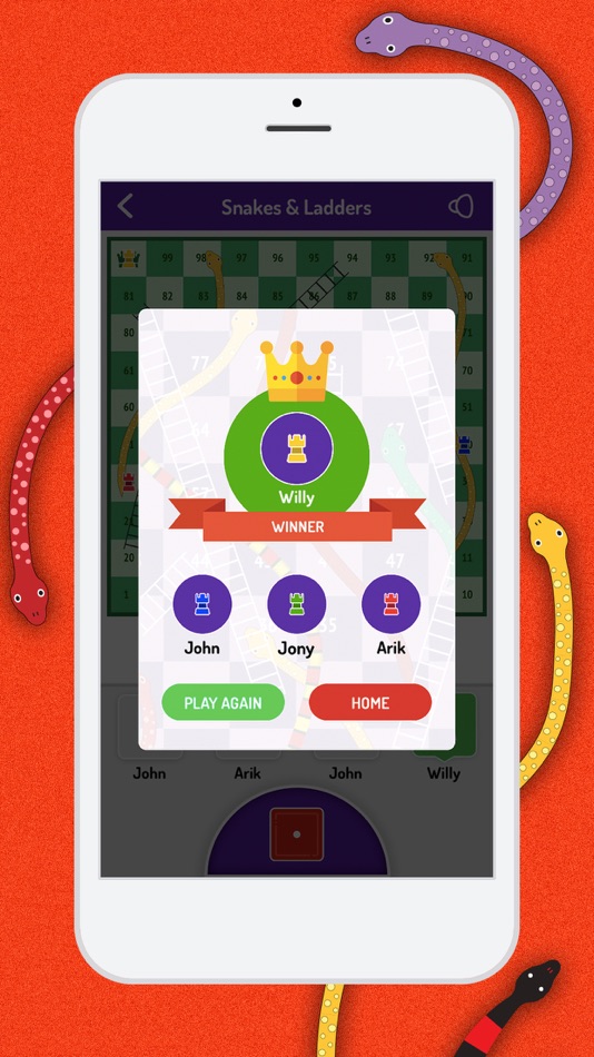 #4. Snakes & Ladders -A Board Game (iOS) 由: Rohit Iyer