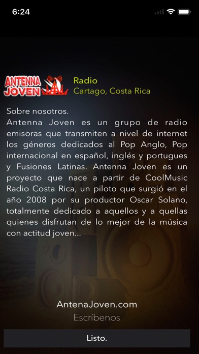 Radio Antena Joven Costa Rica screenshot 2