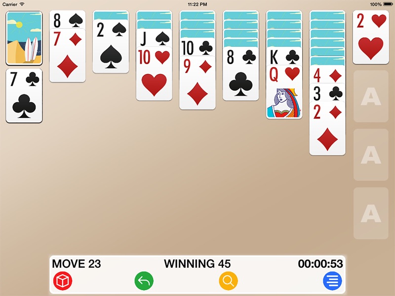 Solitaire screenshot 2