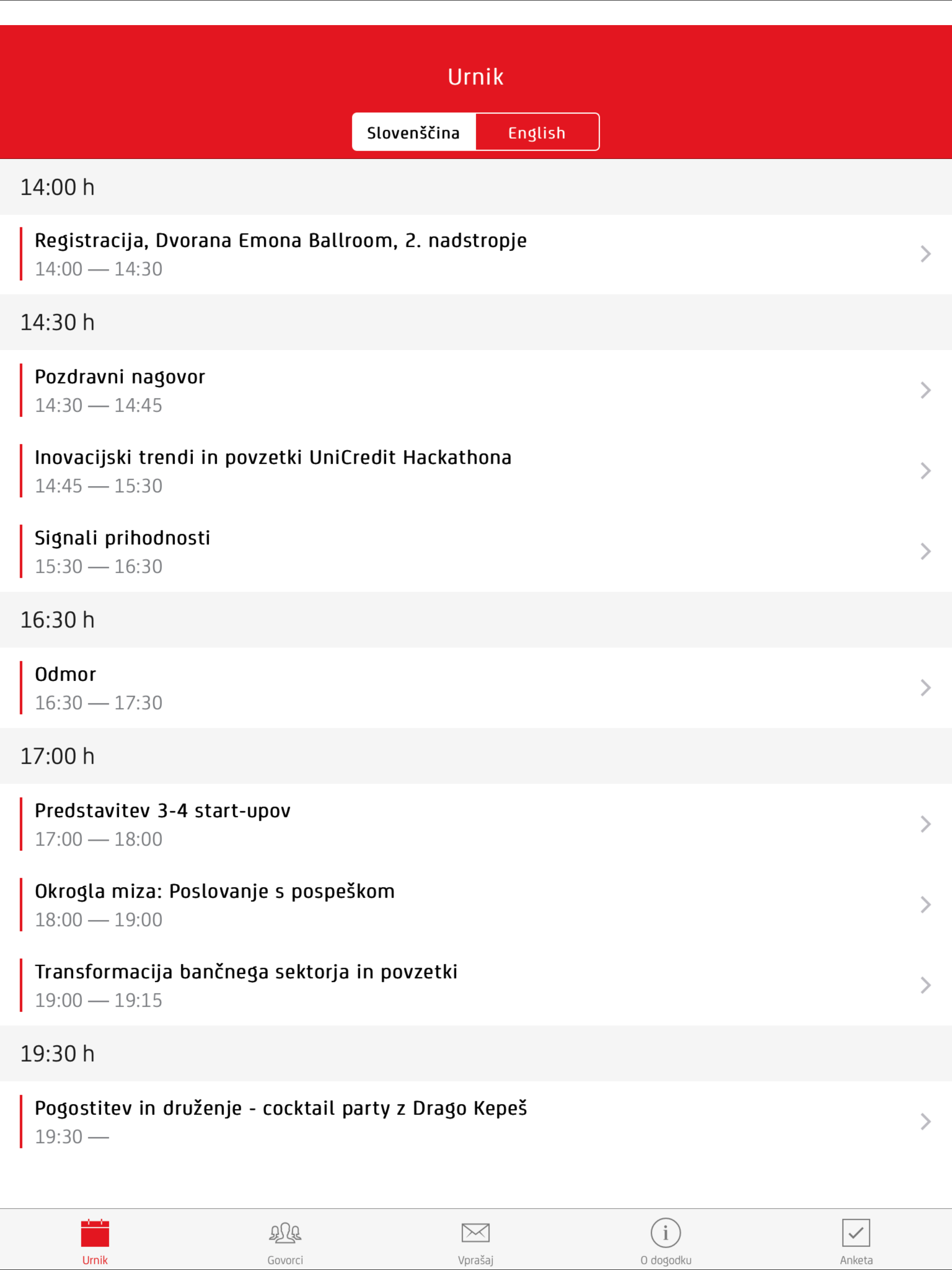 Finančni dan UniCredit Bank screenshot 4