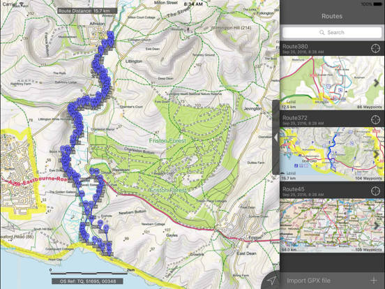 Screenshot #5 pour South Downs Maps Offline