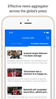 football 365 - soccer news mls iphone screenshot 4