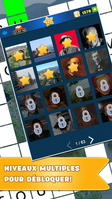 How to cancel & delete Mots Croisés - Trouve les! from iphone & ipad 2