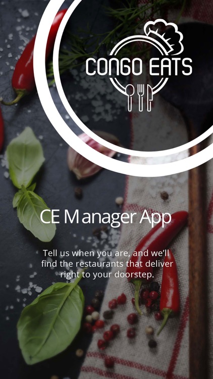 CongoEats Manager