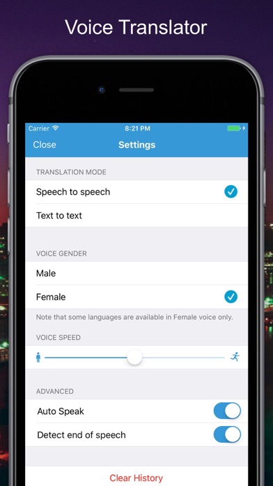 Voice & Translate - Live Speak & Text Translator screenshot 4