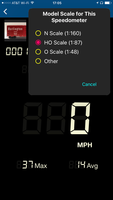 RollBy Speedometer iPhone screenshot 5 - Utilities app