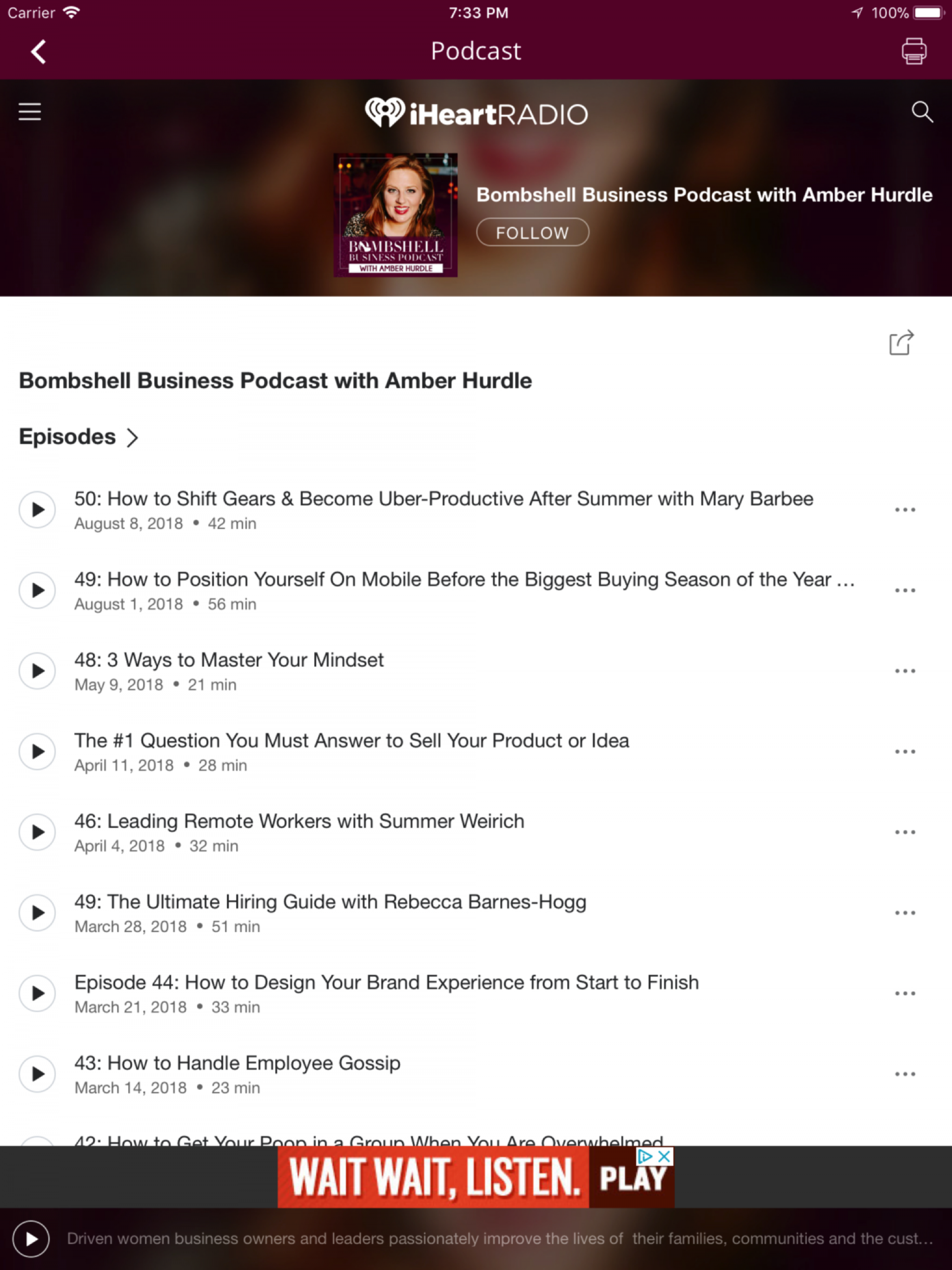 Bombshell Business App screenshot 10