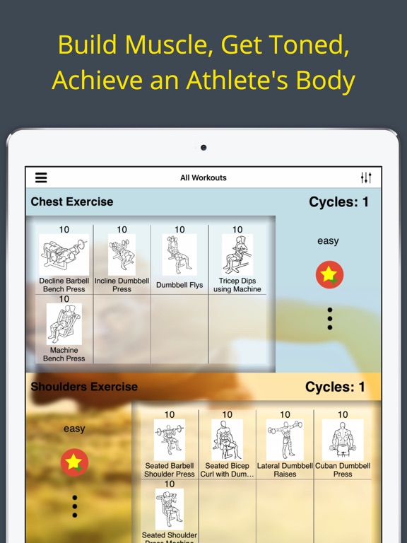 Screenshot #4 pour Full Fitness Buddy Trainer - Workout Log & Tracker