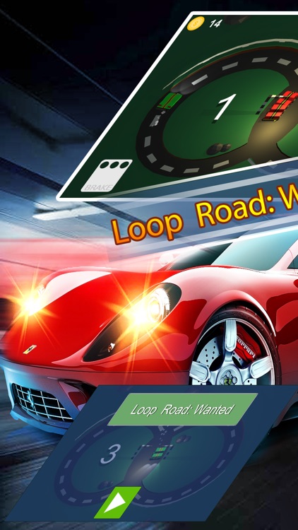 3D mountain bike racing game