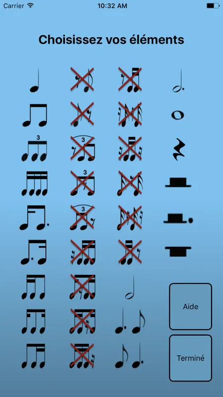 Dictée rythmique screenshot 1 of 5