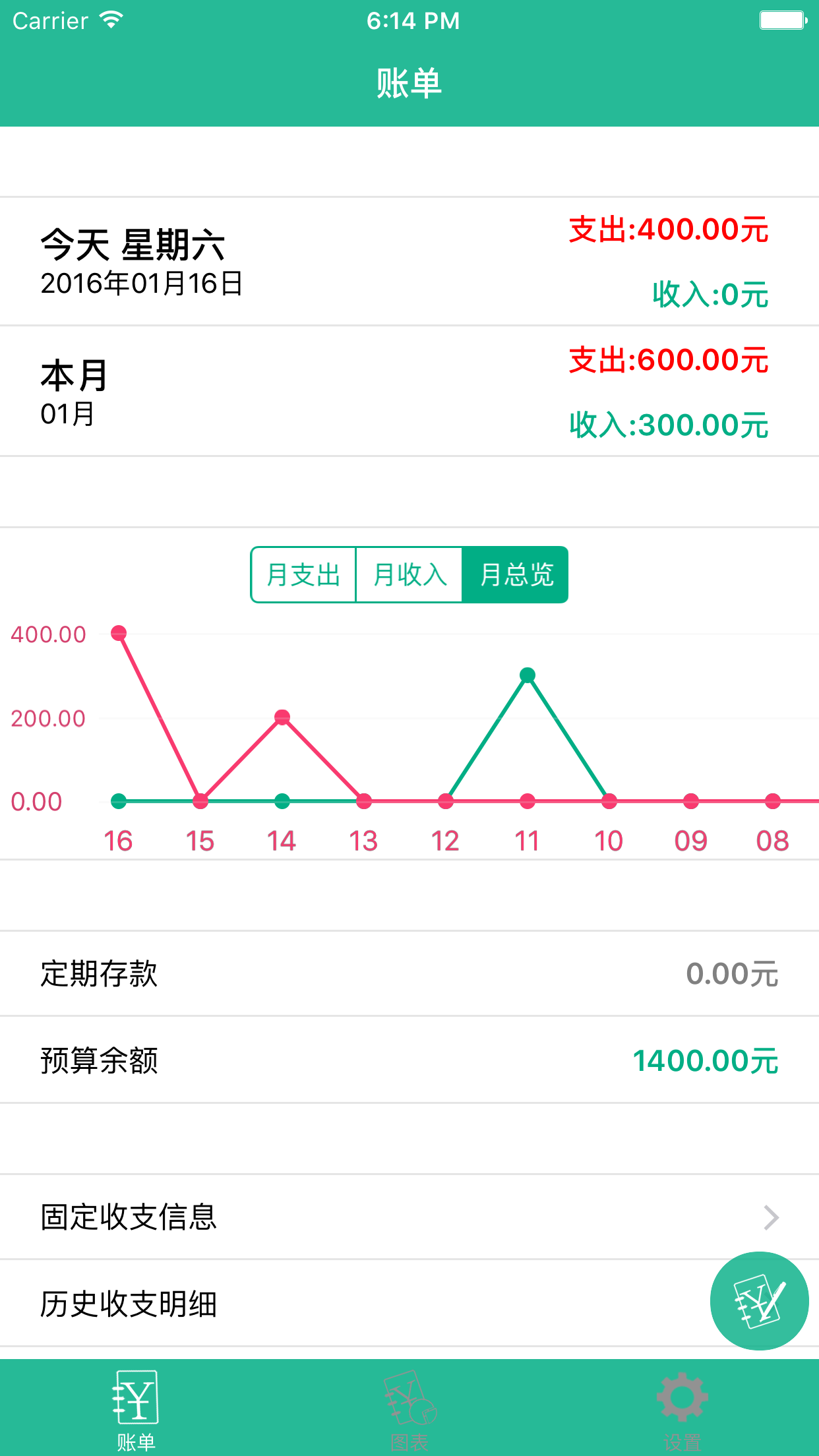 私人账本－可以记录存款的生活理财必备记账本