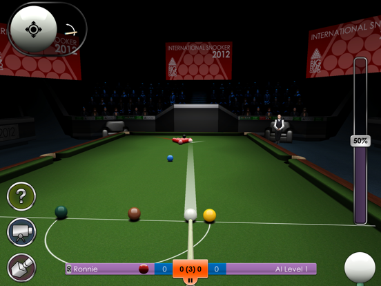 Inter... Snooker Tournament iPad app afbeelding 1
