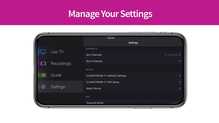 ClearStream TV screenshot-4