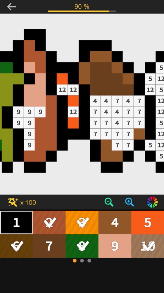 #4. Color by number & Pixel art (iOS) 由: MOBIRIX