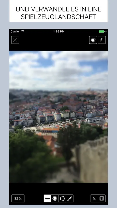 Tilt Shift Focus