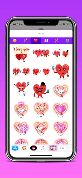 Game screenshot Любовь Emoji для пар hack