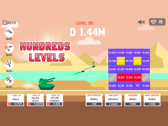 Screenshot #4 for Idle Tank vs. Blocks