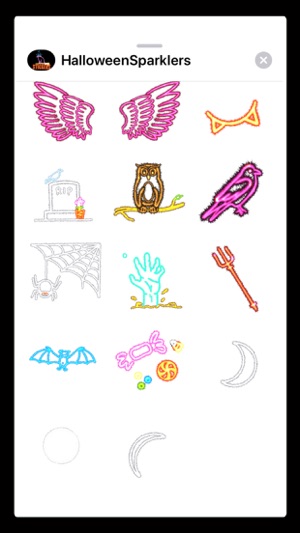 Halloween Sparkler stickers(圖6)-速報App