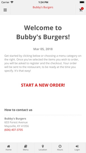 Bubby's Burgers Maysville