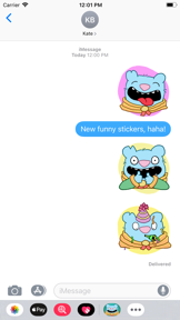 Blufuzz Animated Stickers screenshot