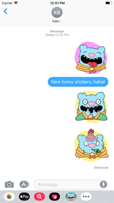 Blufuzz Animated Stickers screenshot 3