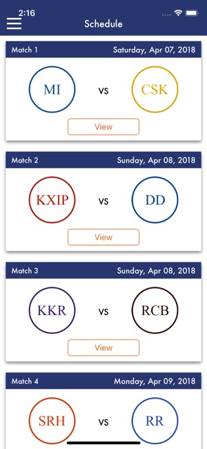IPL 2018 Predictions(圖1)-速報App