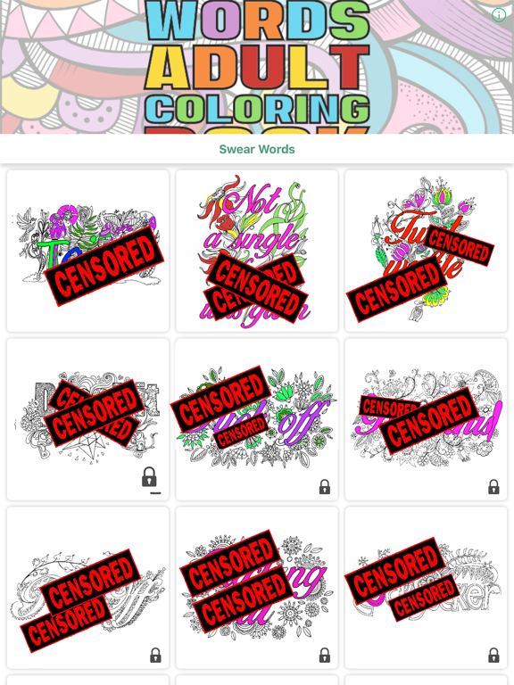 Swear words coloring book 2