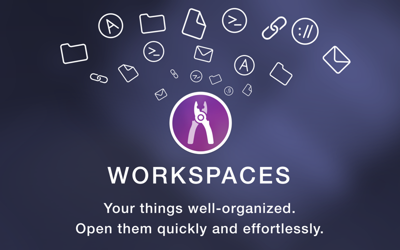 Workspaces screenshot