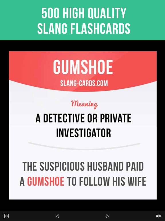 Screenshot #4 pour English Slang Cards