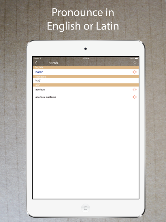 Screenshot #5 pour Latin English Dictionary Pro
