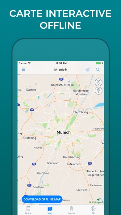 Screenshot #3 pour Munich Guide Voyage avec Offline Maps