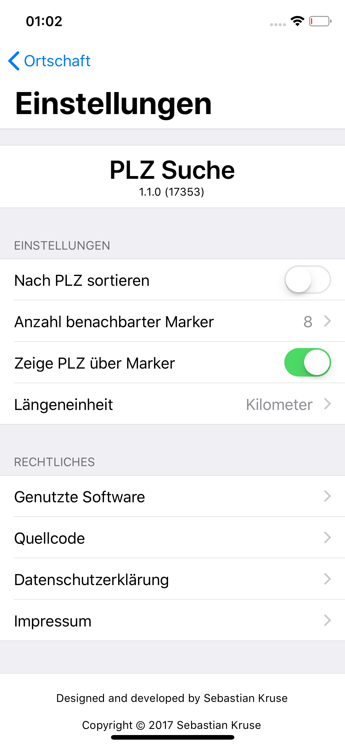 PLZ Suche