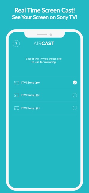 Air Cast: Sony Smart TV Mirror(圖2)-速報App