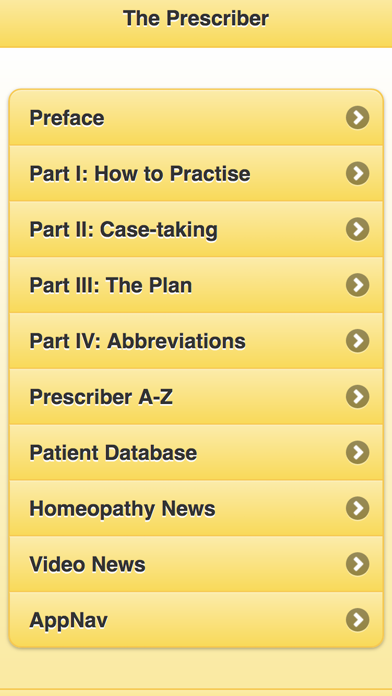 Homeopathy Prescriber Screenshot