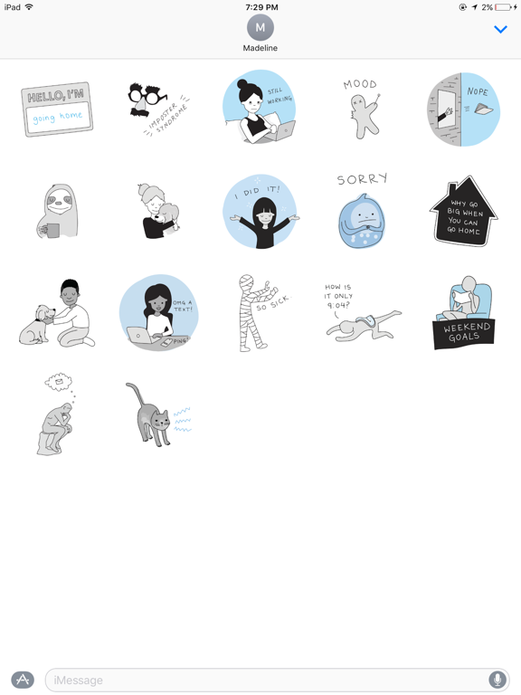 No Hard Feelings Sticker Pack