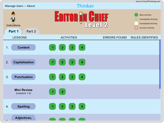Screenshot #5 pour Editor in Chief® Level 2