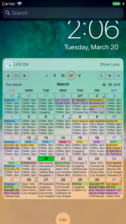 #5. LifeOn (iOS) By: KyuHo Nam