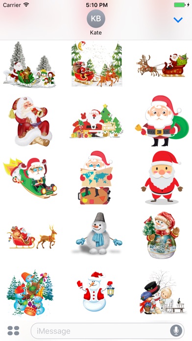 Christmas Carols Stickers screenshot 2