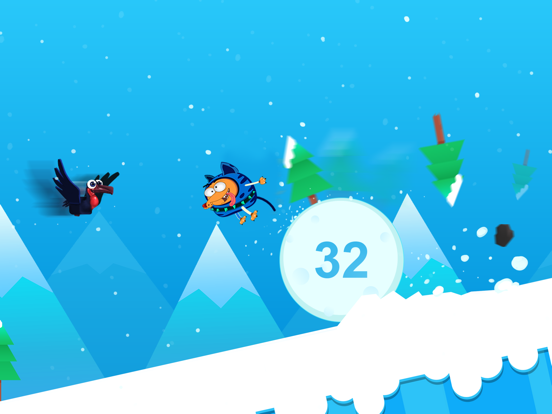 Screenshot #5 pour Dog on Snow Ball