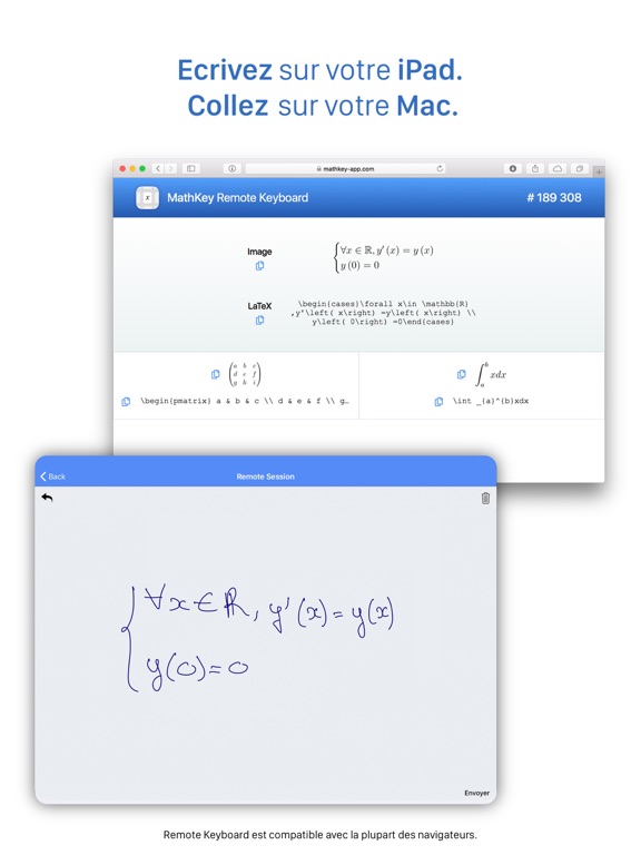 Screenshot #5 pour MathKey - Convertisseur LaTeX