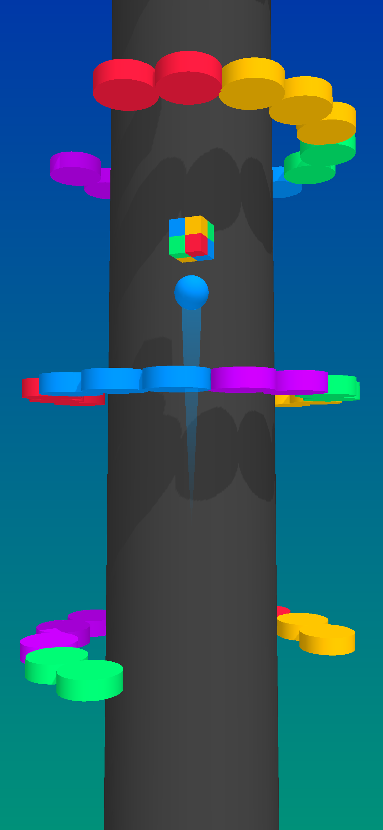 Color Balls Climb- Jump Up screenshot 3