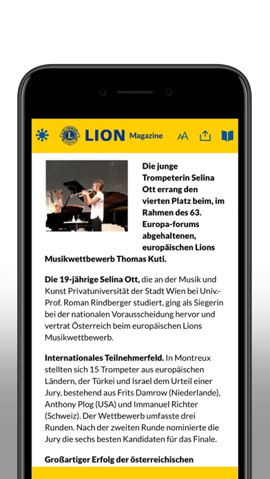 LION Magazine Österreich screenshot 3