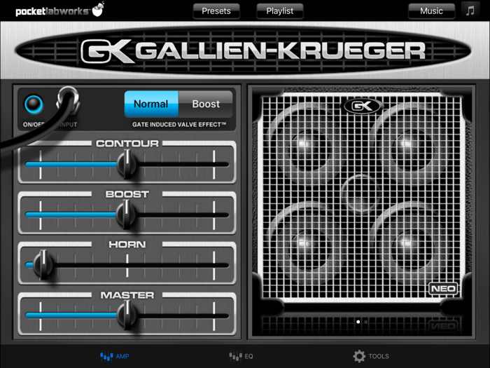 PocketGK - Bass Guitar Amp